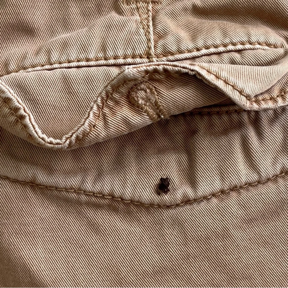 Vintage Polo By Ralph Lauren Shorts Mens 32x10 Khaki‎ Cargo Flat Front Cotton